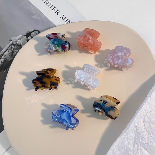 women acetate colorful small hair claws cute hair clips hairpins hair accessories for woman, Slivery;white
women acetate colorful small hair claws cute hair clips hairpins hair accessories for woman, Slivery;white