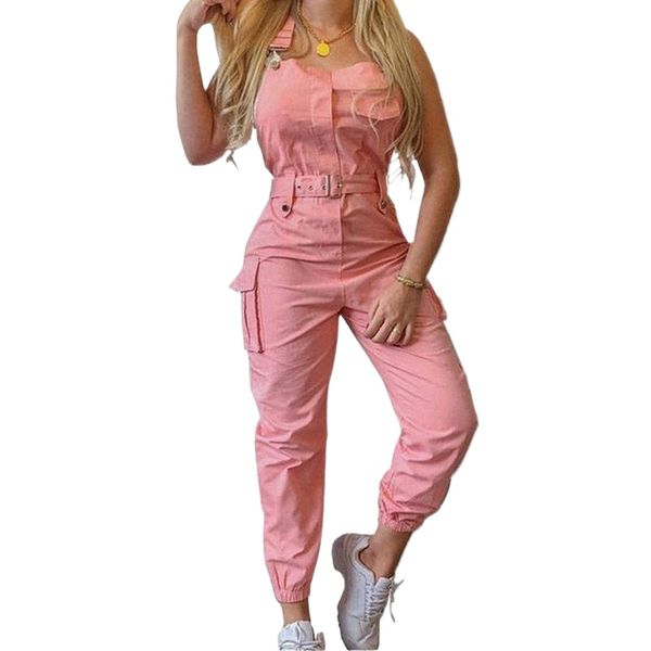 women's jumpsuits & rompers women sling sleeveless square neck playsuit cargo pants pocket belts casual overalls elegant pencil khaki p, Black;white
women's jumpsuits & rompers women sling sleeveless square neck playsuit cargo pants pocket belts casual overalls elegant pencil khaki p, Black;white
