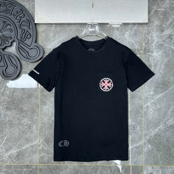 22 early spring and summer ch croix red cross sanskrit letter flower arm short sleeve t-shirt for men and women casual and versatile, White;black
22 early spring and summer ch croix red cross sanskrit letter flower arm short sleeve t-shirt for men and women casual and versatile, White;black