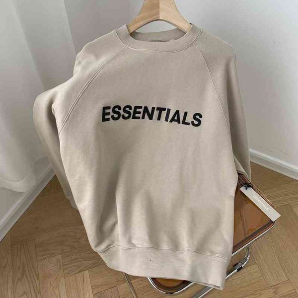 men's sweater fog multi thread essential sweaters round neck plush fog long sleeve pullover women's loose fashion brand hoodie pop, Black
men's sweater fog multi thread essential sweaters round neck plush fog long sleeve pullover women's loose fashion brand hoodie pop, Black