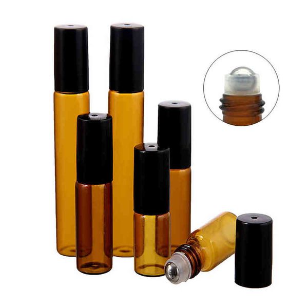 10pc 1ml 2ml 3ml 5ml 10ml amber glass doterra essential oil roll on bottles testvials with steel ball containers y220428
10pc 1ml 2ml 3ml 5ml 10ml amber glass doterra essential oil roll on bottles testvials with steel ball containers y220428