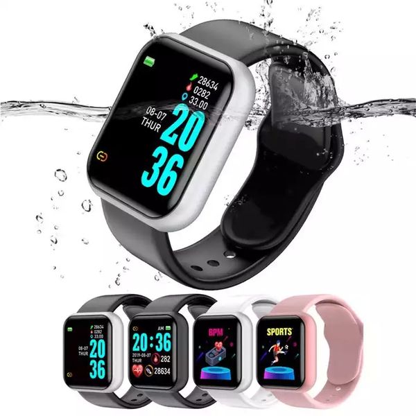 

wearable devices d20 smart wristbands relogio reloj inteligente sports waterproof smartwatch y68 smart wrist band