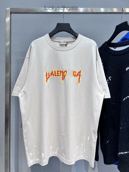 designer bal t shirt and shirts high version paris b lightning letter splash printing heavy industry washing water worn holes men's wom, White;black
designer bal t shirt and shirts high version paris b lightning letter splash printing heavy industry washing water worn holes men's wom, White;black