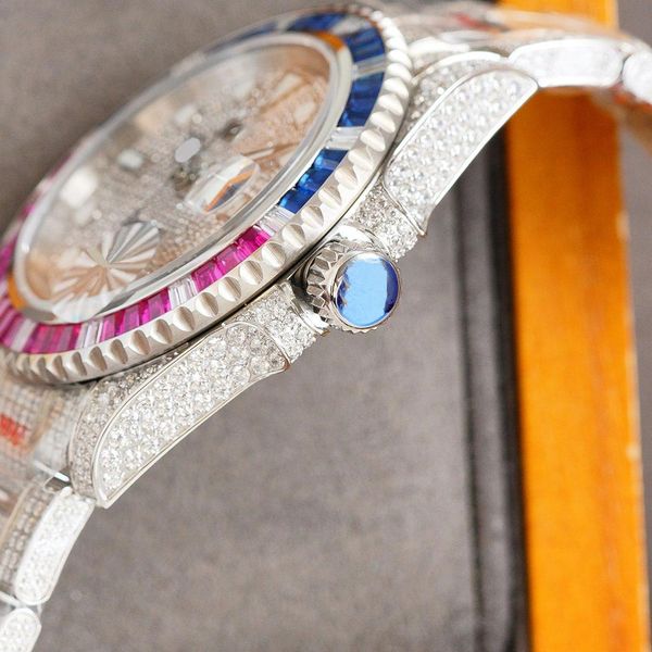 diamond mens watch automatic mechanical watch sapphire 41mm luminous busins wristwatch waterproof wristwatch carey crafted montre de luxepv8, Silver
diamond mens watch automatic mechanical watch sapphire 41mm luminous busins wristwatch waterproof wristwatch carey crafted montre de luxepv8, Silver