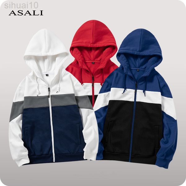 autumn men sweater patchwork hip hop hoodies men streetwear 2021 casual fleece zipper hoodies men hoody sweater jacket l220730, Black
autumn men sweater patchwork hip hop hoodies men streetwear 2021 casual fleece zipper hoodies men hoody sweater jacket l220730, Black