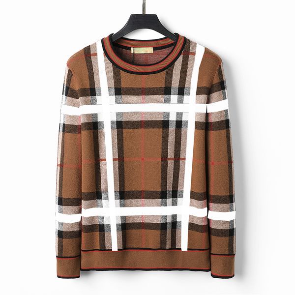 brand designers design fashionable men's sweaters leisure long classic luxury plaid pullover a variety of styles and women's loose, White;black
brand designers design fashionable men's sweaters leisure long classic luxury plaid pullover a variety of styles and women's loose, White;black