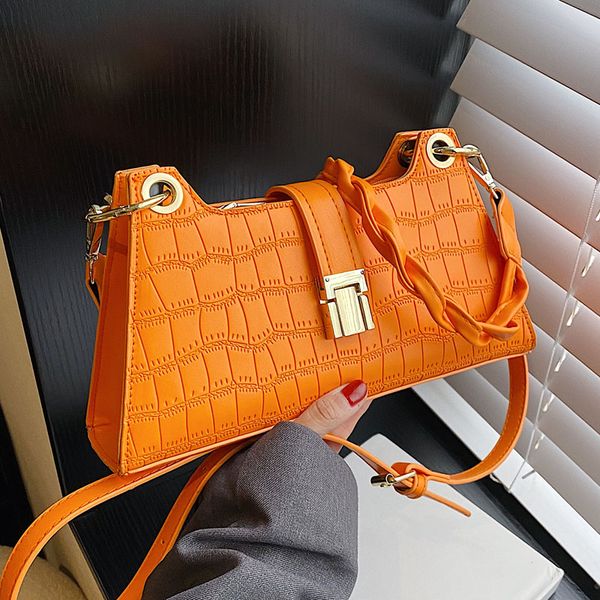 luxury women handbags orange green crossbody bags fashion crocodile leather shoulder bags lady's messenger totes
luxury women handbags orange green crossbody bags fashion crocodile leather shoulder bags lady's messenger totes