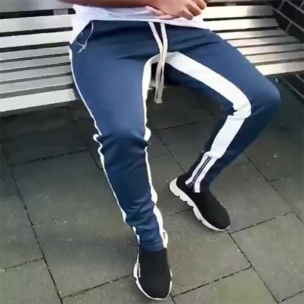 men tracksuits pants skinny sweatpants male trousers casual stylish streetwear pants mens sports joggers gym running clothing 220713, Black
men tracksuits pants skinny sweatpants male trousers casual stylish streetwear pants mens sports joggers gym running clothing 220713, Black