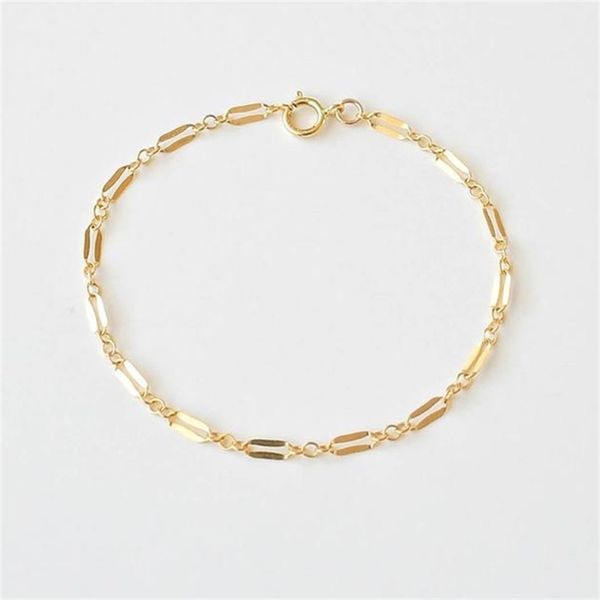 14k gold filled chain bracelet handmade jewelry boho charms bracelets vintage anklets for women bridesmaid gift 220402, Black
14k gold filled chain bracelet handmade jewelry boho charms bracelets vintage anklets for women bridesmaid gift 220402, Black