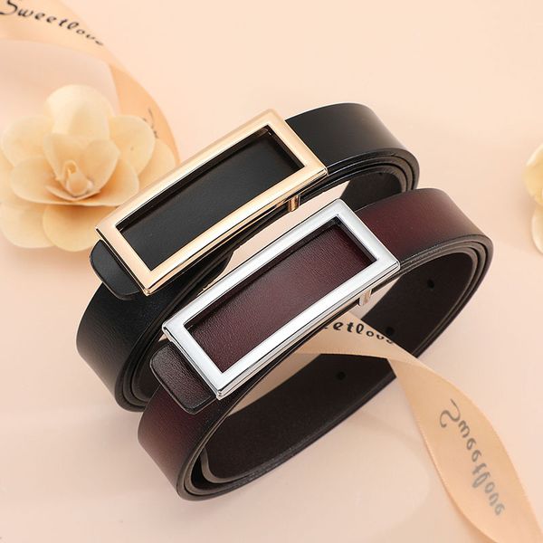 ladies belt flat square needle buckle fashion genuine leather belt for girls, Black;brown
ladies belt flat square needle buckle fashion genuine leather belt for girls, Black;brown