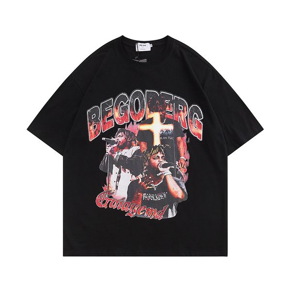 t shirt tee men women hip hop rap printed short sleeve t-shirt fashion, White;black
t shirt tee men women hip hop rap printed short sleeve t-shirt fashion, White;black