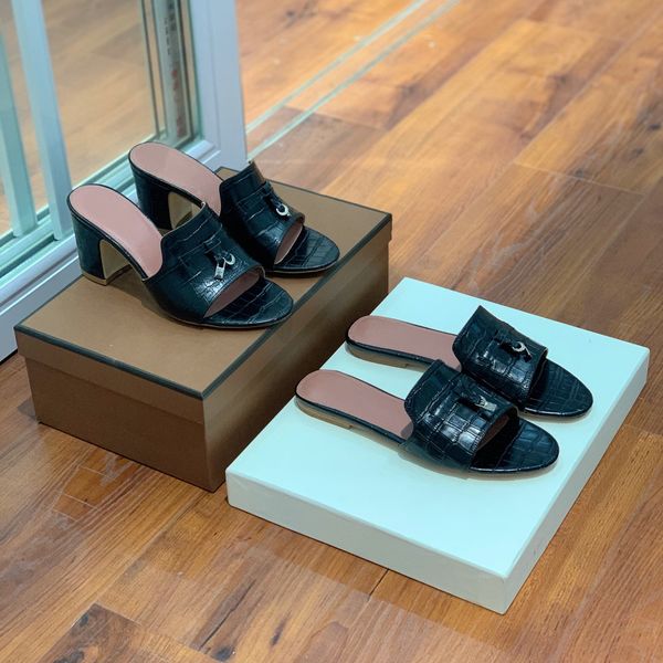 leather slippers for women summer wear 35-42 new flip-flops flat retro british open-toe sandals with box, Black
leather slippers for women summer wear 35-42 new flip-flops flat retro british open-toe sandals with box, Black