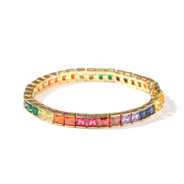 luxury fashion bracelet jewelry charm personality simple designer beautiful colorful zircon full diamond claw hip hop style wholesale, Golden;silver
luxury fashion bracelet jewelry charm personality simple designer beautiful colorful zircon full diamond claw hip hop style wholesale, Golden;silver