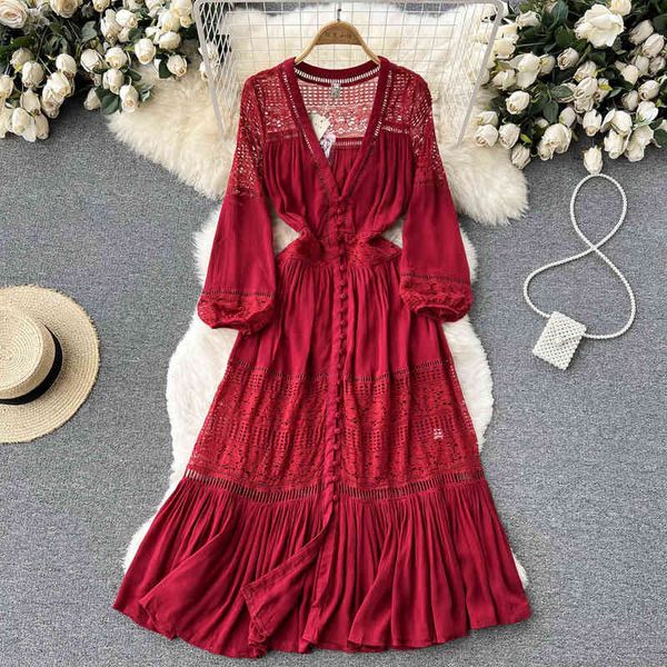 casual dresses spring french style design sense, small crowd, narrow waist, thin bubble sleeve, medium and long national dress, pleated skir, Black;gray
casual dresses spring french style design sense, small crowd, narrow waist, thin bubble sleeve, medium and long national dress, pleated skir, Black;gray