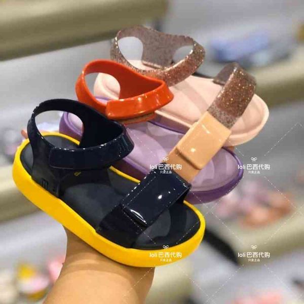new mini melissa jelly shoes 2022 kids girl summer sandals children's fashion beach sandal toddler candy shoes non-slip hmi016 g220512, Black;red
new mini melissa jelly shoes 2022 kids girl summer sandals children's fashion beach sandal toddler candy shoes non-slip hmi016 g220512, Black;red
