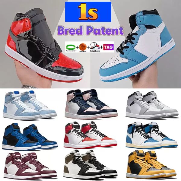 mens 1 1s basketball shoes bred patent hyper royal chicago designer sneakers university blue dark light smoke grey twist marina dark mocha u
mens 1 1s basketball shoes bred patent hyper royal chicago designer sneakers university blue dark light smoke grey twist marina dark mocha u