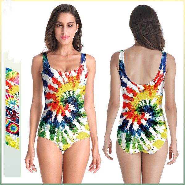 women's jumpsuits & rompers women's tie-dye camo digital print one-piece swimsuit, Black;white
women's jumpsuits & rompers women's tie-dye camo digital print one-piece swimsuit, Black;white