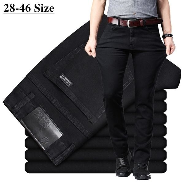 mens classic black jeans elastic slim fit denim jean trousers male plus size 40 42 44 business casual pants brand 220718, Blue
mens classic black jeans elastic slim fit denim jean trousers male plus size 40 42 44 business casual pants brand 220718, Blue
