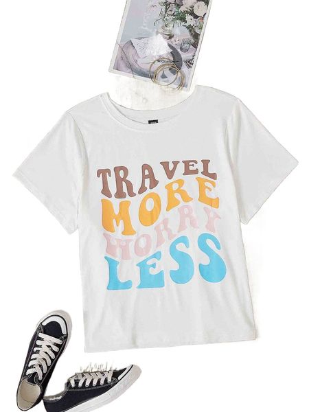 plus slogan graphic tee y2wi#, Black