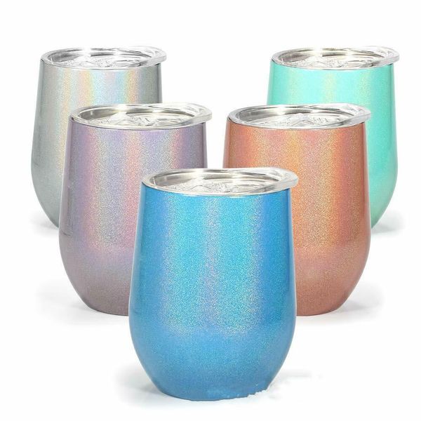 12oz rainbow glitter wine tumbler stainless steel wine tumblers mixed colors stemless glasses double wall vacuum insulated egg shaped cup c0
12oz rainbow glitter wine tumbler stainless steel wine tumblers mixed colors stemless glasses double wall vacuum insulated egg shaped cup c0