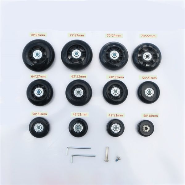 luggage wheels repalcement trolley case pulley wheel mute universal accessories 20 28 inch suitcase caster for luggage 220617, Black
luggage wheels repalcement trolley case pulley wheel mute universal accessories 20 28 inch suitcase caster for luggage 220617, Black