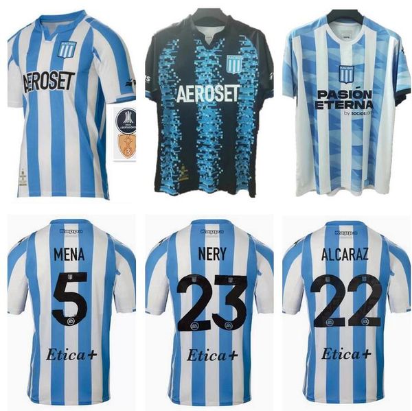 2022 2023 racing club soccer jersey 22 23 copetti rojas hauche cardona alcaraz moreno chancalay home away 3rd football shirt, Black;yellow
2022 2023 racing club soccer jersey 22 23 copetti rojas hauche cardona alcaraz moreno chancalay home away 3rd football shirt, Black;yellow