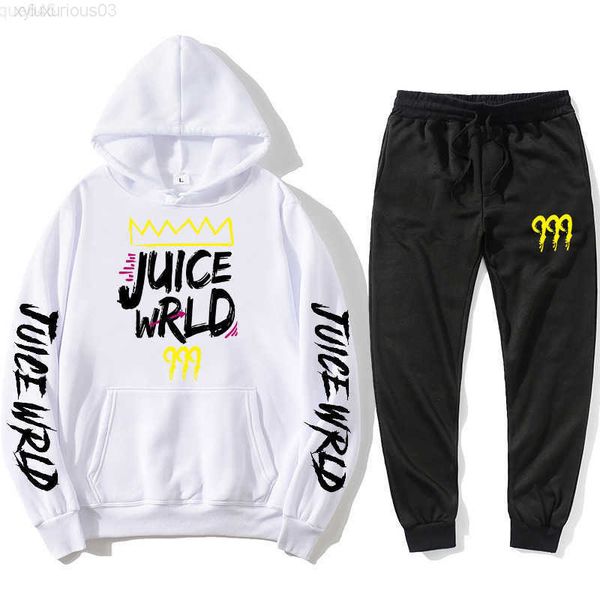 sports suit j uicewrld hoodie sweatshirt + jogging pants juice wrld trap rap rapy tomography world q0125, Black
sports suit j uicewrld hoodie sweatshirt + jogging pants juice wrld trap rap rapy tomography world q0125, Black