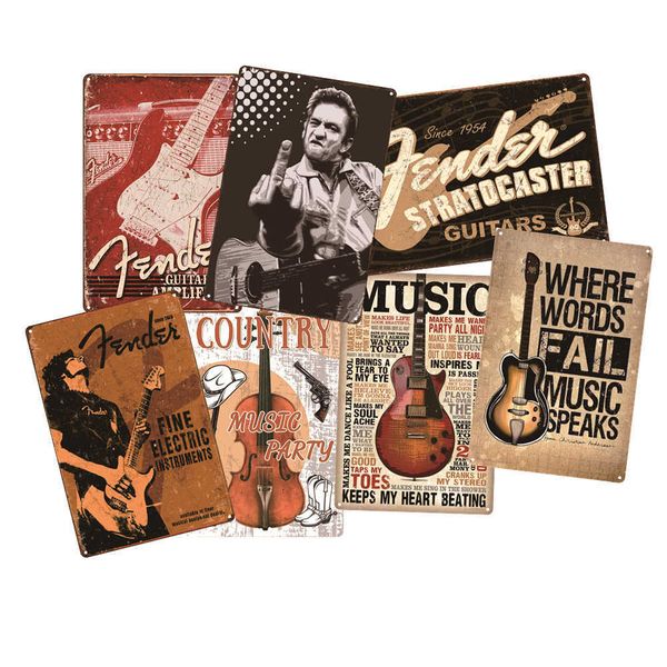 rock metal signs vintage plaque music poster retro tin plate bar decoration pub decorative home decor 20x30cm a17
rock metal signs vintage plaque music poster retro tin plate bar decoration pub decorative home decor 20x30cm a17