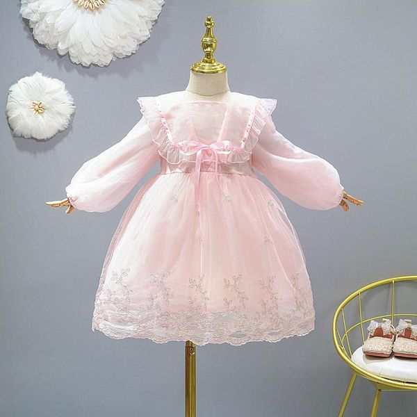 girl's dresses girls dress kids clothes princess costume lace embroidery spring autumn 3-11 years party for girl children's clothi, Red;yellow
girl's dresses girls dress kids clothes princess costume lace embroidery spring autumn 3-11 years party for girl children's clothi, Red;yellow