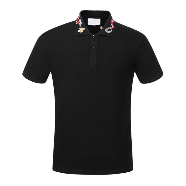 mens esigner polo t shirts men summer short sleeve streetwear t-shirt turn down collar casual, White;black
mens esigner polo t shirts men summer short sleeve streetwear t-shirt turn down collar casual, White;black