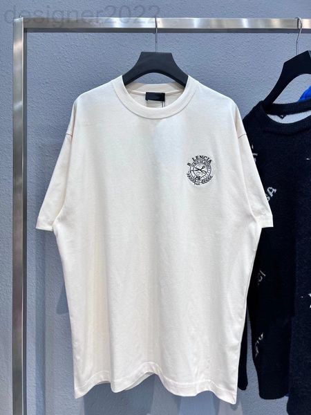 women's t-shirt designer b house ceiling version wheat spike buckle scissors embroidered short sleeved cocoa 3b2z, White
women's t-shirt designer b house ceiling version wheat spike buckle scissors embroidered short sleeved cocoa 3b2z, White