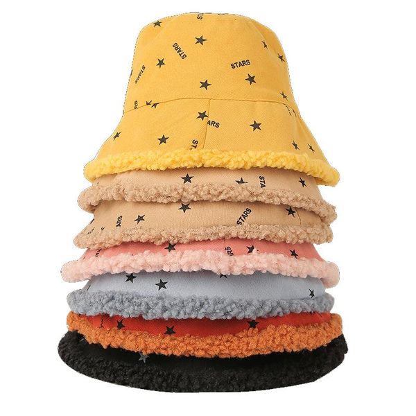 berets panama fisherman hat autumn and winter warm women's double-sided lamb velvet bucket women, Blue;gray
berets panama fisherman hat autumn and winter warm women's double-sided lamb velvet bucket women, Blue;gray