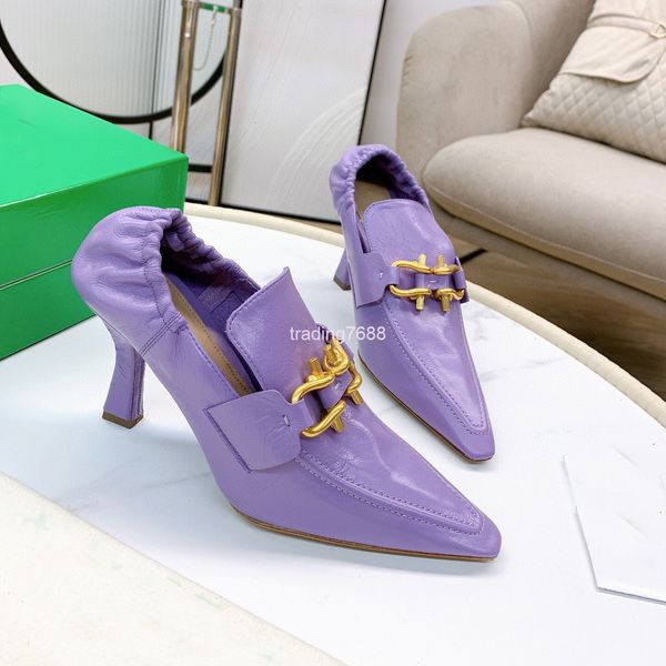 dress shoes women's shoes french pointed metal buckle back elastic band witch thin high heels temperament single shoe fashion, Black
dress shoes women's shoes french pointed metal buckle back elastic band witch thin high heels temperament single shoe fashion, Black