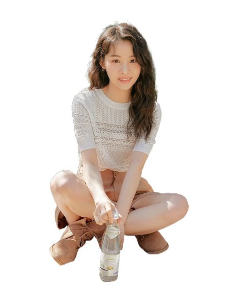 dazy round neck pointelle knit z75h#, White;black
dazy round neck pointelle knit z75h#, White;black