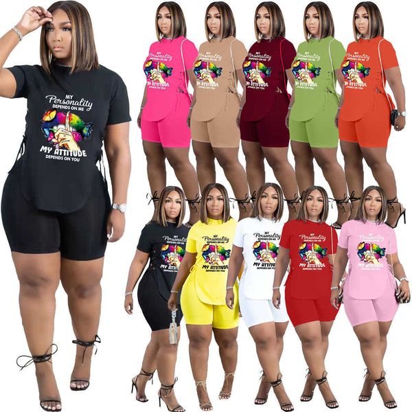 summer plus size women tracksuits solid t-shirt+short pants ripped jogger suits 2 pcs sets letter printed outfits, Black
summer plus size women tracksuits solid t-shirt+short pants ripped jogger suits 2 pcs sets letter printed outfits, Black