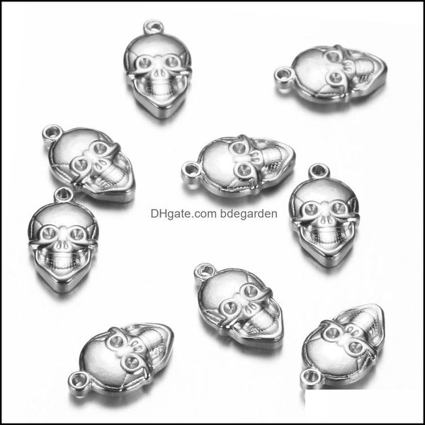 charms jewelry findings components 50pcs/lot stainless steel skl head charm punk gold sier tone pendant f dhkrd, Bronze;silver
charms jewelry findings components 50pcs/lot stainless steel skl head charm punk gold sier tone pendant f dhkrd, Bronze;silver
