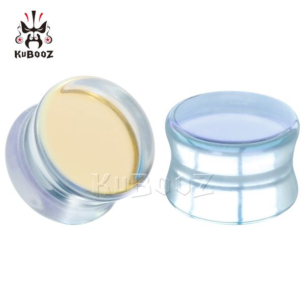 kubooz transparent glass colorful ear plugs earring tunnels piercing gauges body jewelry expanders wholesale 6mm to 25mm 54pcs, Silver
kubooz transparent glass colorful ear plugs earring tunnels piercing gauges body jewelry expanders wholesale 6mm to 25mm 54pcs, Silver