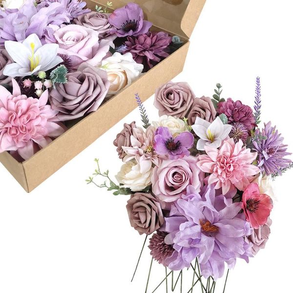 decorative flowers & wreaths wedding birthday proposal flower box simulation rose valentine's day gift head with rod diy home bridal
decorative flowers & wreaths wedding birthday proposal flower box simulation rose valentine's day gift head with rod diy home bridal