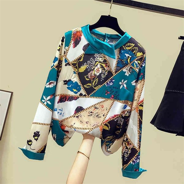 luxury quality autumn fashion women's long sleeves retro print shirt female ladies blouses shirts a3802 210428, White
luxury quality autumn fashion women's long sleeves retro print shirt female ladies blouses shirts a3802 210428, White