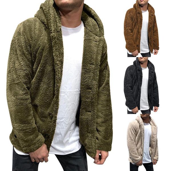 men's jackets men's jackets winter men plus size 3xl cardigans fashion hooded button long sleeves overcoat plush pockets solid mal, Black;brown
men's jackets men's jackets winter men plus size 3xl cardigans fashion hooded button long sleeves overcoat plush pockets solid mal, Black;brown