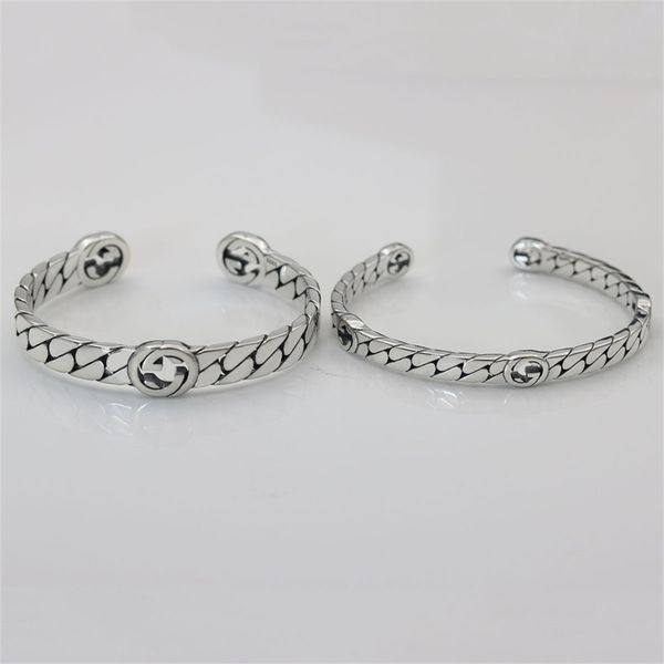 20% off 2022 jewelry new interlocking double narrow version bracelet thai silver used hand simple and versatile lovers' style, Black
20% off 2022 jewelry new interlocking double narrow version bracelet thai silver used hand simple and versatile lovers' style, Black
