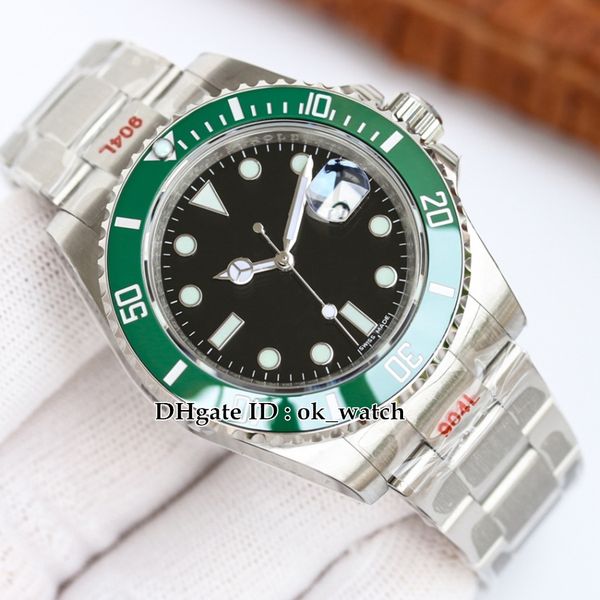 41mm 126610 3235 automatic mens watch green ceramic bezel black dial sapphire mirror gents watches 904l stainless steel bracelet, Slivery;brown
41mm 126610 3235 automatic mens watch green ceramic bezel black dial sapphire mirror gents watches 904l stainless steel bracelet, Slivery;brown