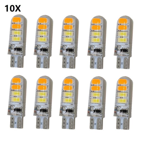 new 10x t10 strobe flashing 194 w5w 8led 5630smd t10 led lasting shine auto strobe flash car light bulbs dual color white yellow
new 10x t10 strobe flashing 194 w5w 8led 5630smd t10 led lasting shine auto strobe flash car light bulbs dual color white yellow