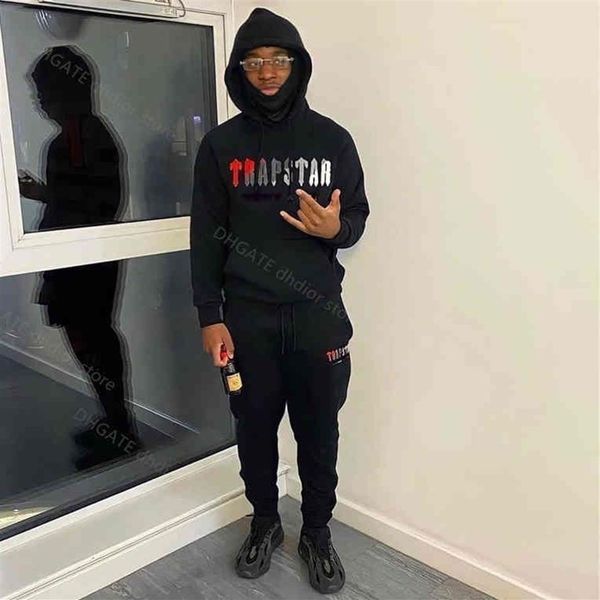 luxury designer trapstar hoodie towel embroidered decoding sportswear grey revolution high street men and women couple jumpers 1 t257f, Black
luxury designer trapstar hoodie towel embroidered decoding sportswear grey revolution high street men and women couple jumpers 1 t257f, Black