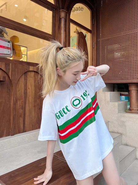 designer t shirt and shirts 2022 spring summer new g family jindian red green stripe t-shirt women's printed l, White
designer t shirt and shirts 2022 spring summer new g family jindian red green stripe t-shirt women's printed l, White