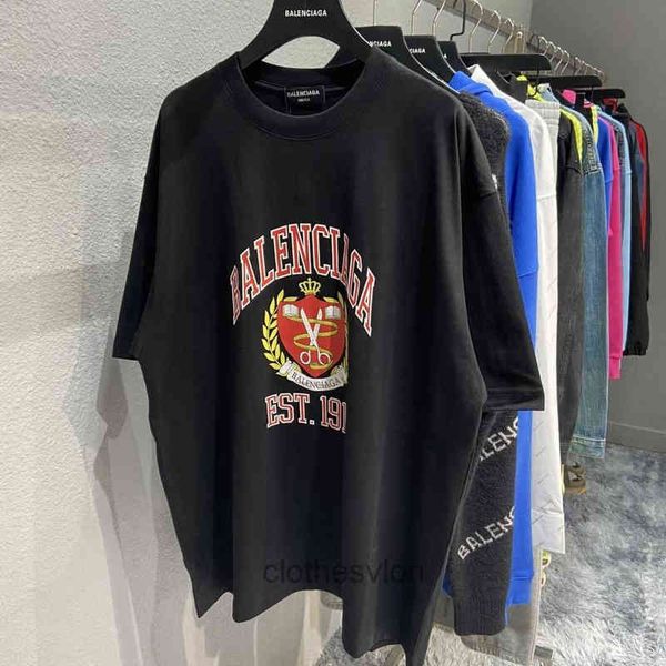 european and american 2022 designer t shirts balencaigass trendy tshirt highest edition paris scissors 1917 printed cotton loose s, White;black
european and american 2022 designer t shirts balencaigass trendy tshirt highest edition paris scissors 1917 printed cotton loose s, White;black