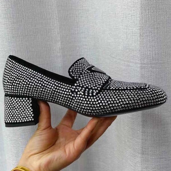 womens 2022 fashion mid chunky heel pump shoes with crystal ladies designer elegant slip on round toe slingback mule sandals, Black
womens 2022 fashion mid chunky heel pump shoes with crystal ladies designer elegant slip on round toe slingback mule sandals, Black