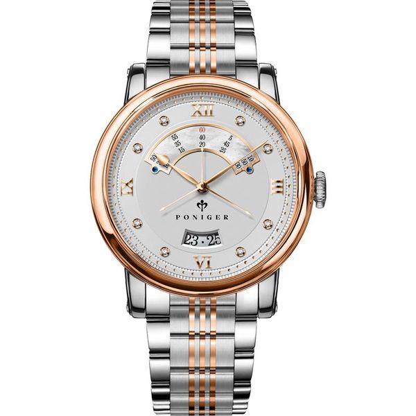 wristwatches switzerland poniger men's watch japan nh35a automatic mechanical movt watches men double dial sapphire clock p, Slivery;brown
wristwatches switzerland poniger men's watch japan nh35a automatic mechanical movt watches men double dial sapphire clock p, Slivery;brown
