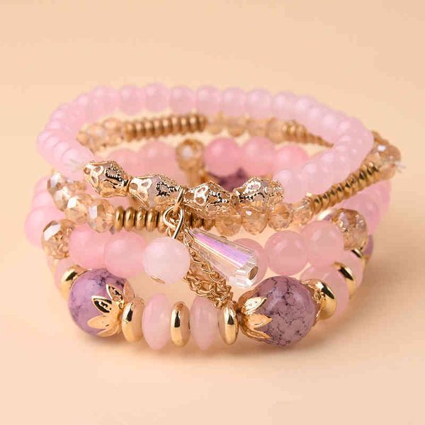 2022 new jewelry bohemian minority glass texture multi-layer stacked color bracelet women, Golden;silver
2022 new jewelry bohemian minority glass texture multi-layer stacked color bracelet women, Golden;silver