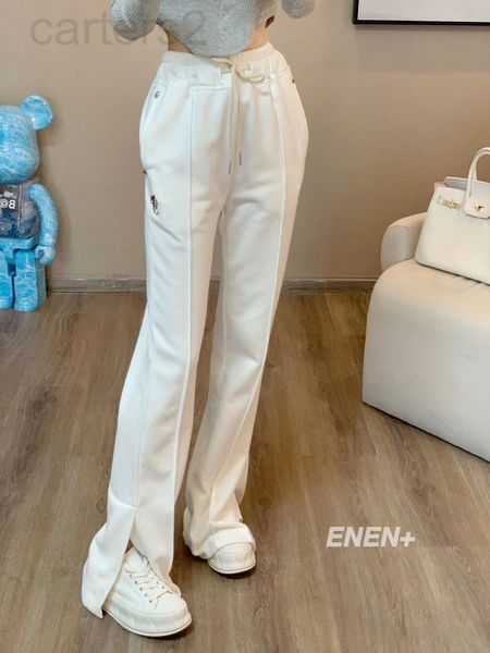 women's jeans designer 22 early spring new minority design hardware cross casual pants high waist straight tube wide leg split fashiona, Blue
women's jeans designer 22 early spring new minority design hardware cross casual pants high waist straight tube wide leg split fashiona, Blue